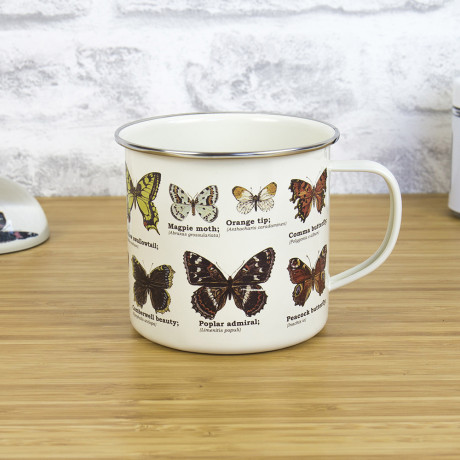 Emaljmugg Butterflies